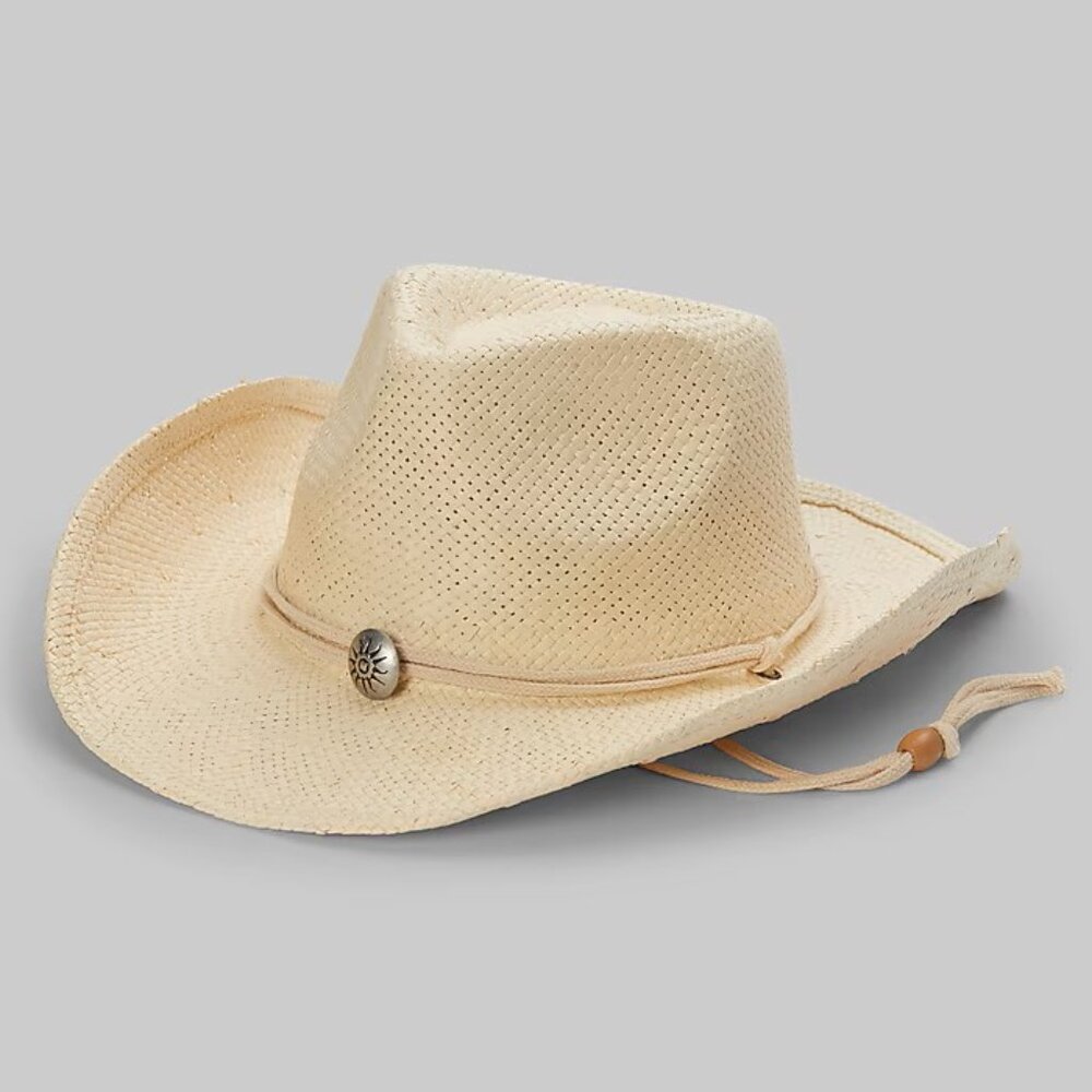 NEW Jos. A. Bank Shapeable Toyo Western Hat Cowboy SMALL / MEDIUM